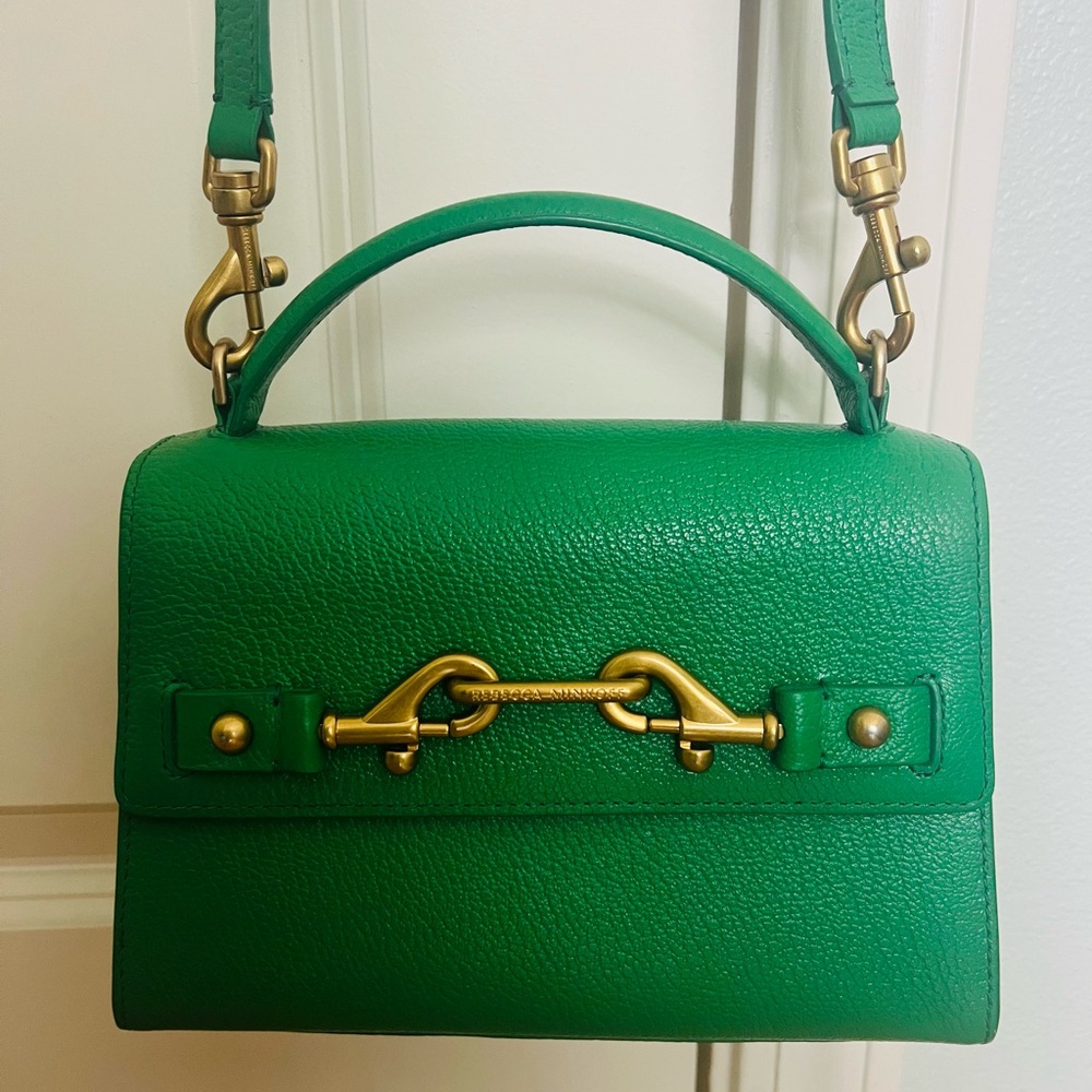 Green Leather Handbag